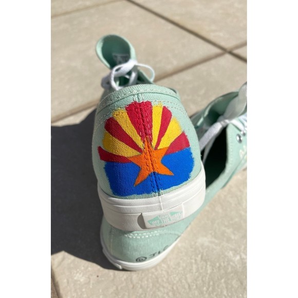 VANS Authentic Lo Pro Casual Lace Up Skate Shoes--Women's (9) - Picture 10 of 12